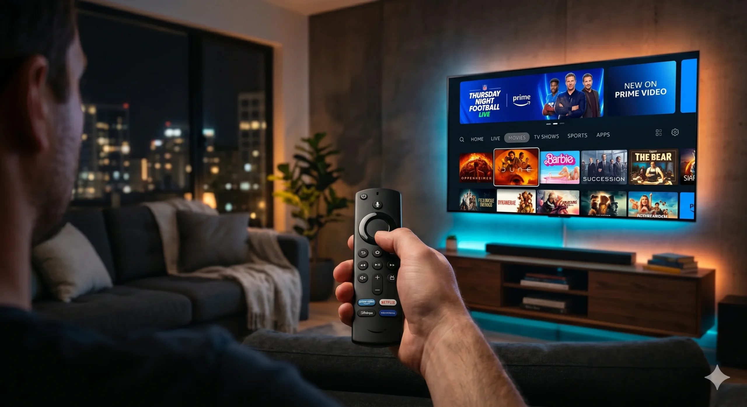 How to setup IPTV on Firestick 2026 - TV screen display