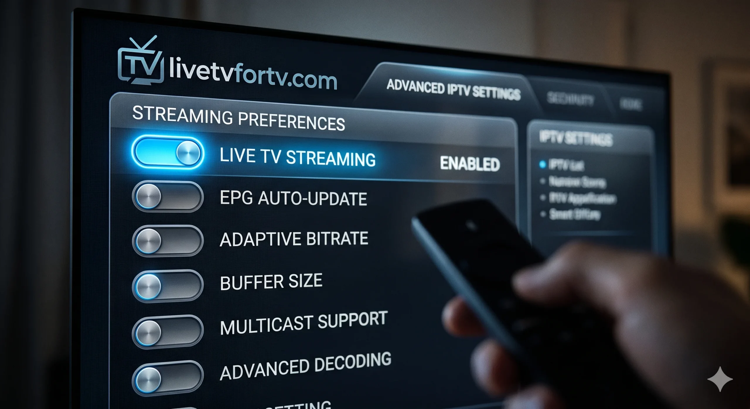 Firestick settings menu enabling unknown sources